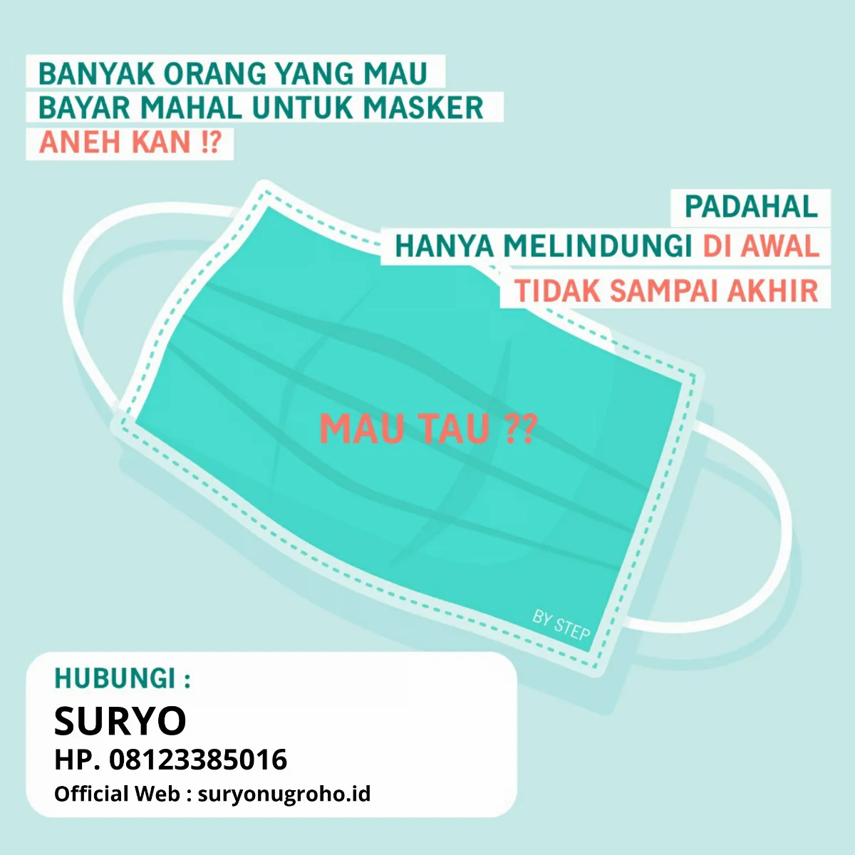 Banyak Orang yang Mau Bayar Mahal untuk Masker