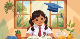 Anak Indonesia menabung untuk dana pendidikan