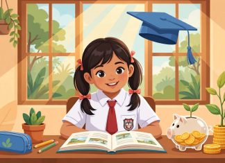 Anak Indonesia menabung untuk dana pendidikan