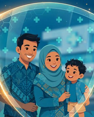 Keluarga Indonesia dilindungi asuransi kesehatan MiUltimate HealthCare